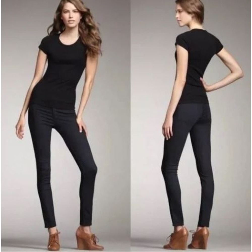 Rag Bone Jean Midnight Legging Mid Rise Skinny‎ Jeans Women Size 28